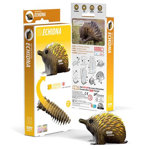 EUGY Echidna 3D Puzzle .